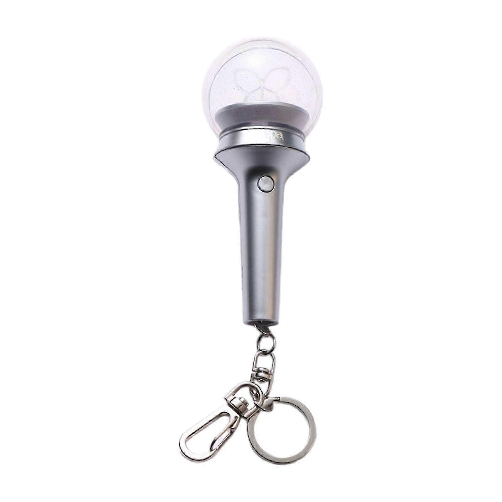 Trendy Fan Small Lightstick Keyring Elegant Keychain Charm Bright LED Flashing Lamp Pendant Concert and Event Gear