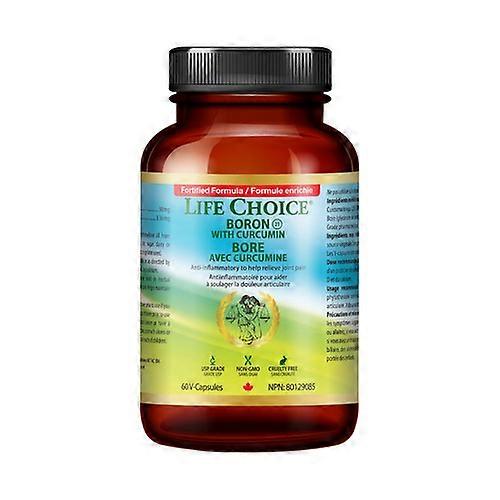 Life Choice Boron With Curcumin And Piperine, 60 Capsules