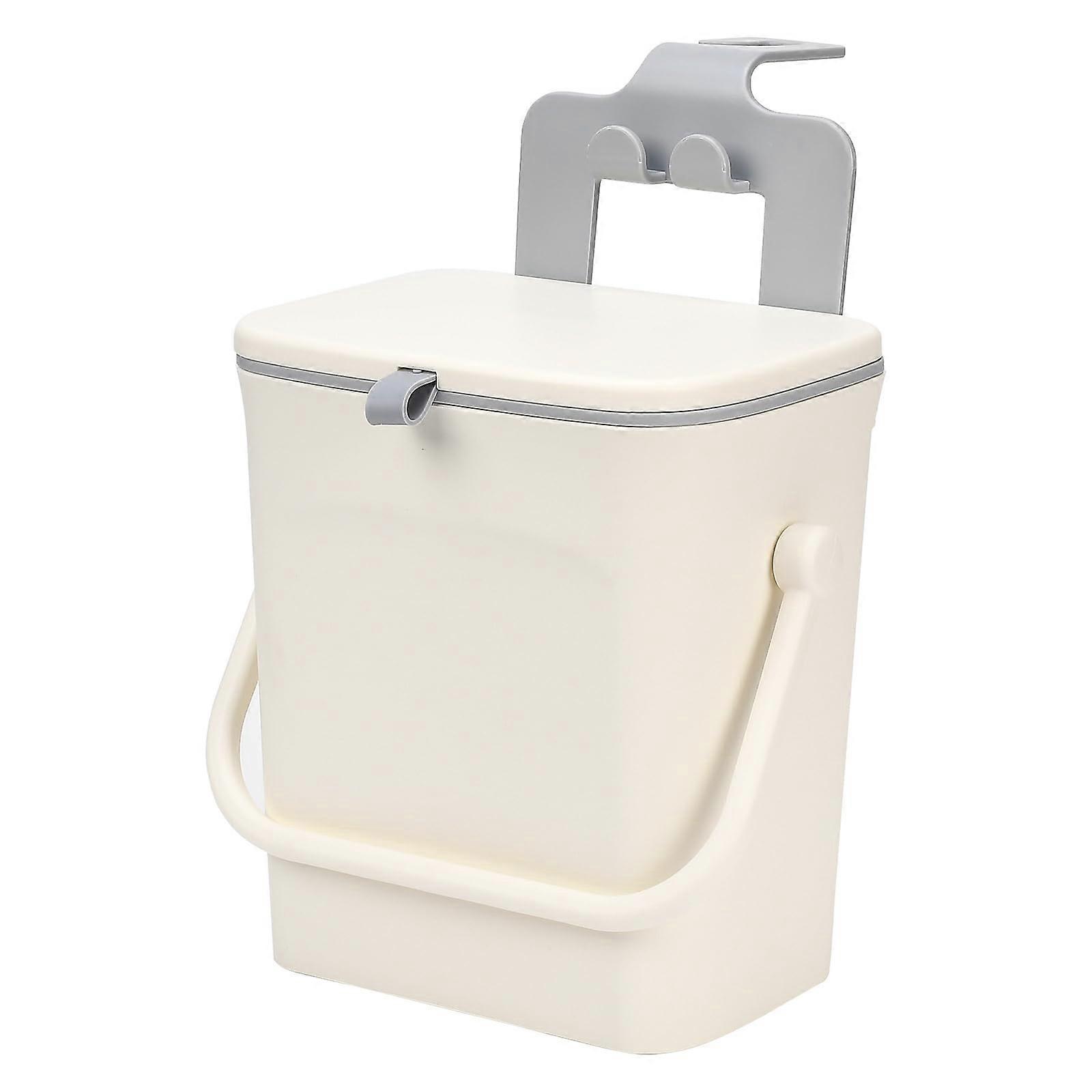 Leakproof Car Trash Can with OdorControl Lid, Hanging Back Seat Garbage Bin for Travel