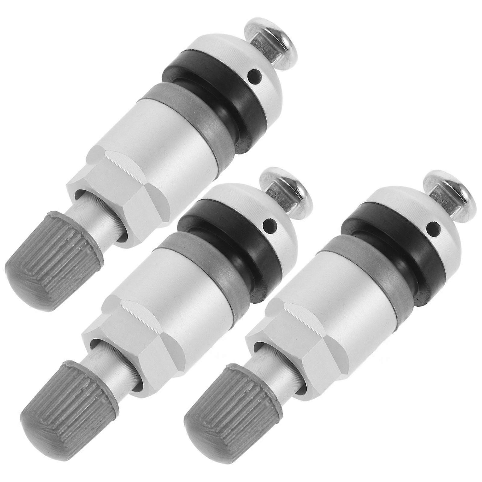 Tire Pressure Sensor Valve Stem for Vehicle Use 3Pcs Snap-in Replacement