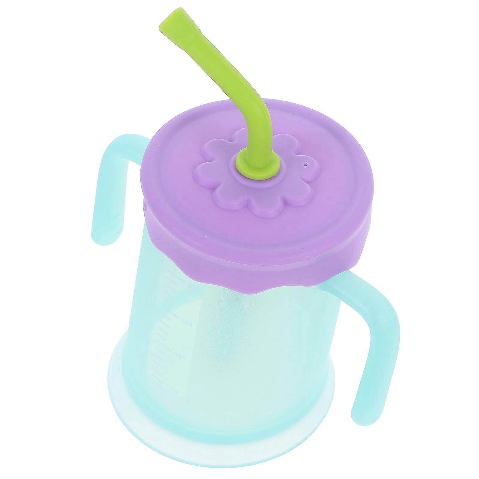 Toddler Drinking Cup with Double Handles for Kids Use Blue