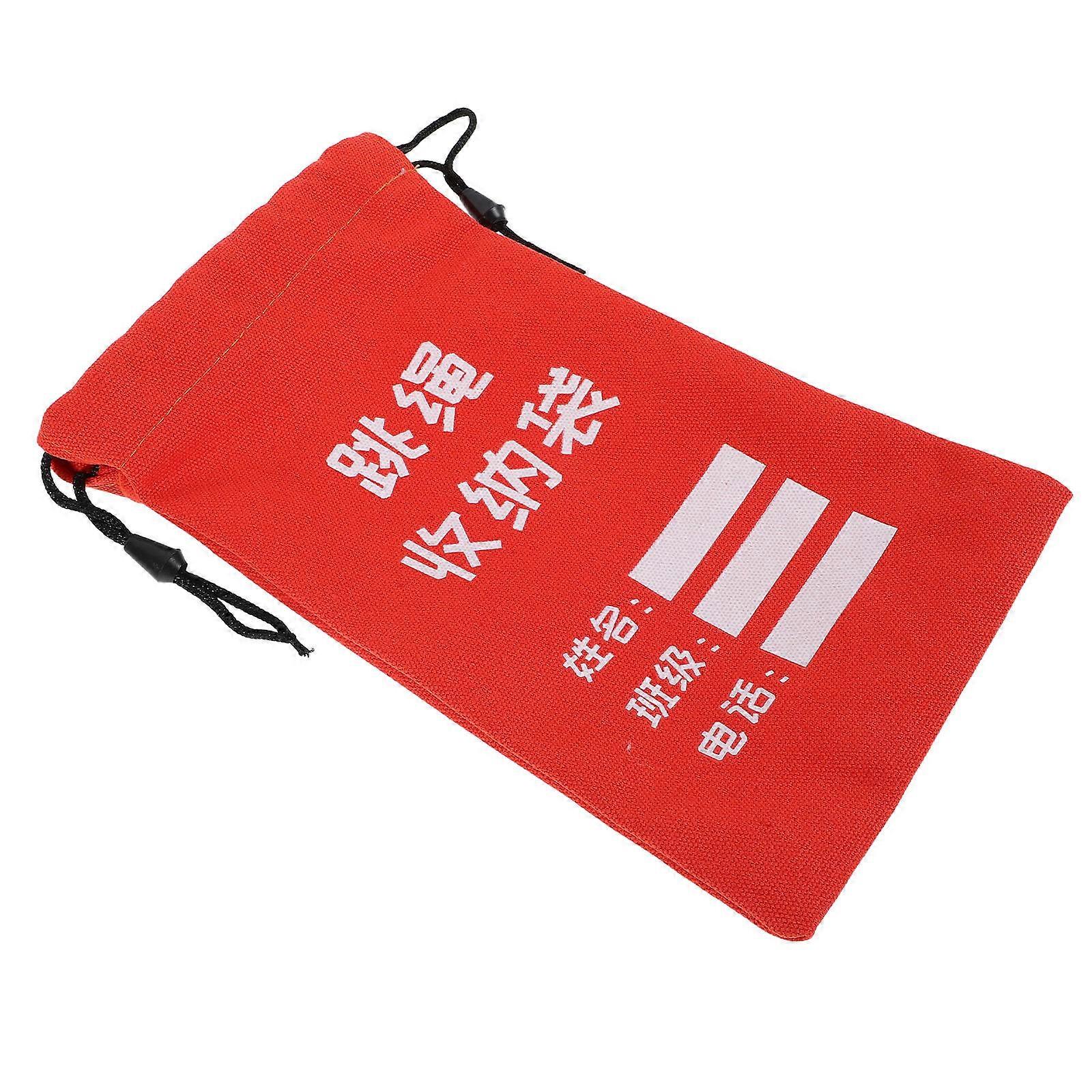Jump Rope Storage Bag Canvas Pouch for Storage Portable Durable