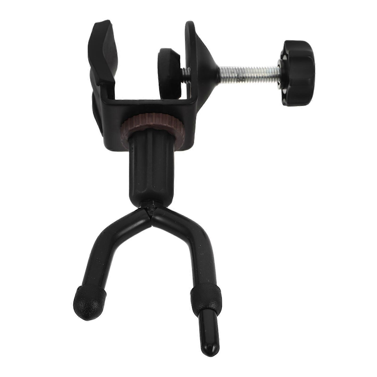 Durable Portable Violin Holder ClipOn Design for Convenient Use in Music Settings Black