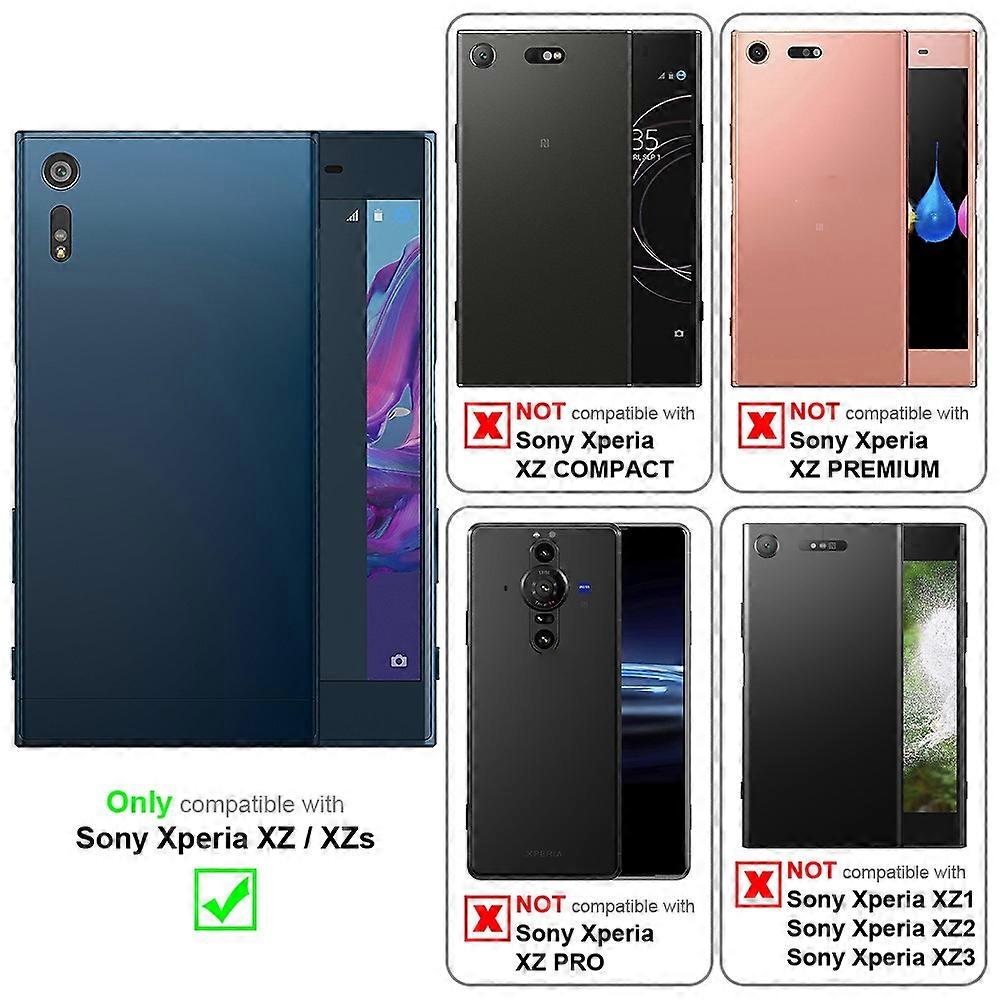 Sony Xperia XZ / XZs Case - Protective Case with Card Slots and Stand Function