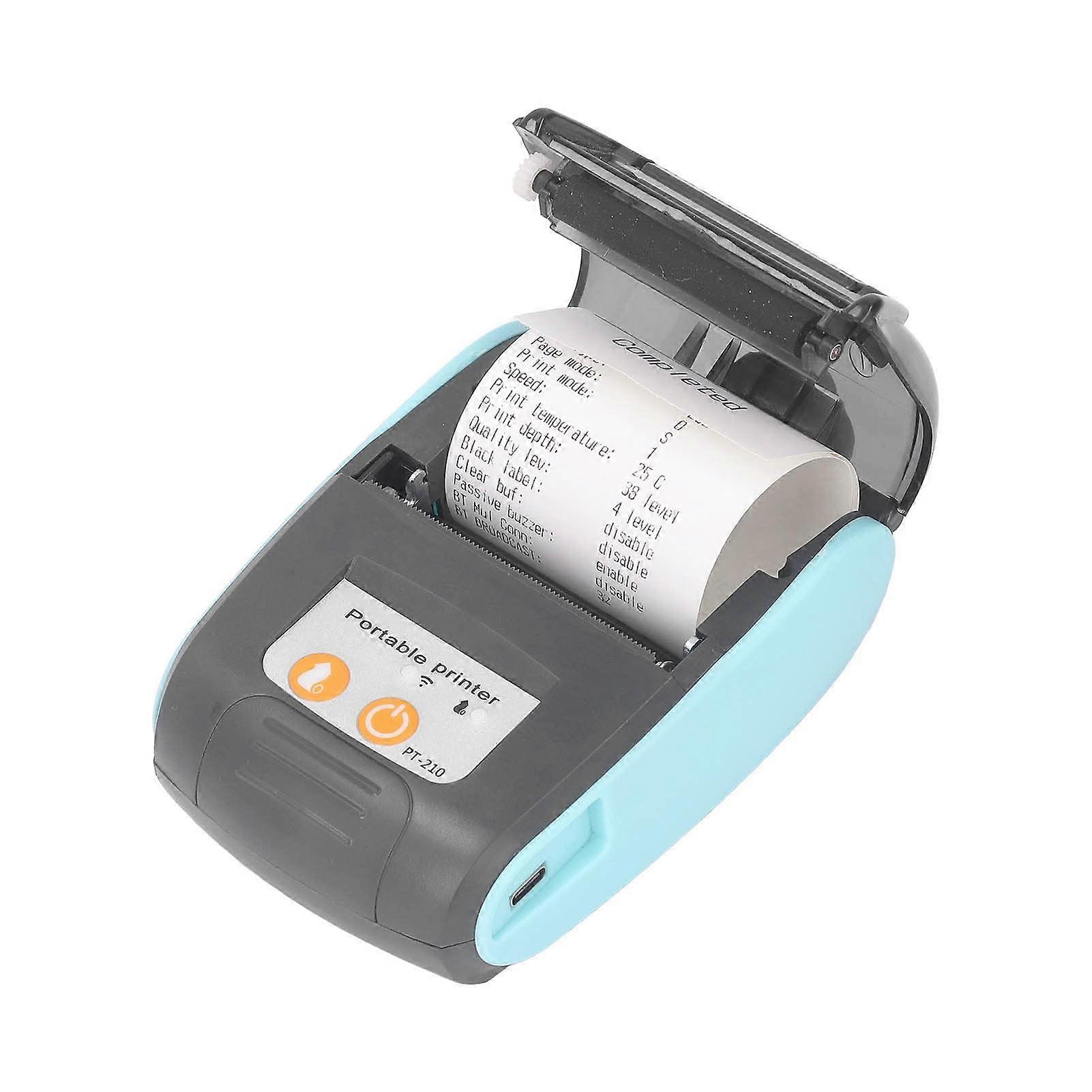 Bluetooth Thermal Receipt Printer 58mm Wireless POS Printer USB Ink for Android iOS Small Business