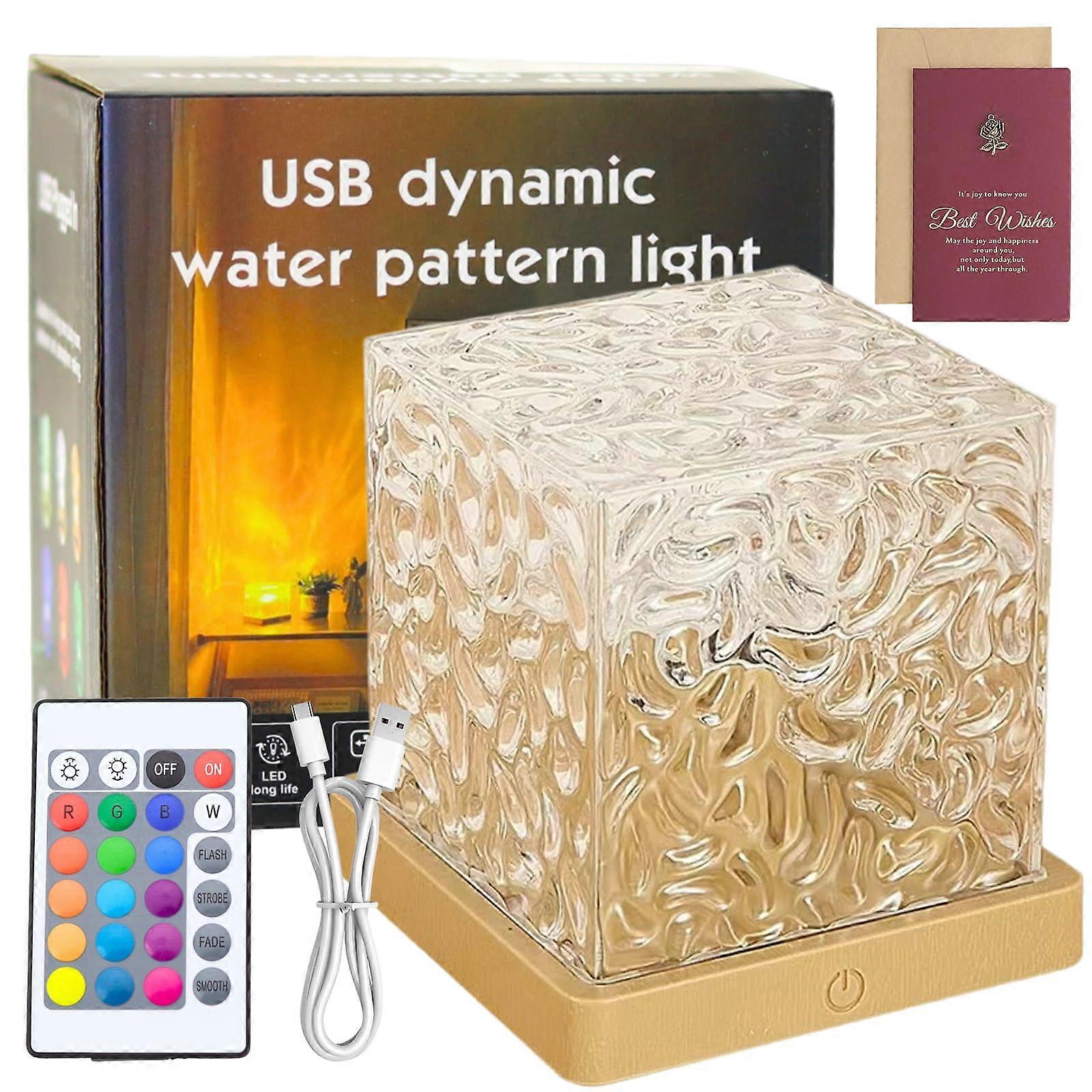 Aurora Borealis Projector with Remote Control, Rechargeable Northern Lights Effect RGB Room Decor