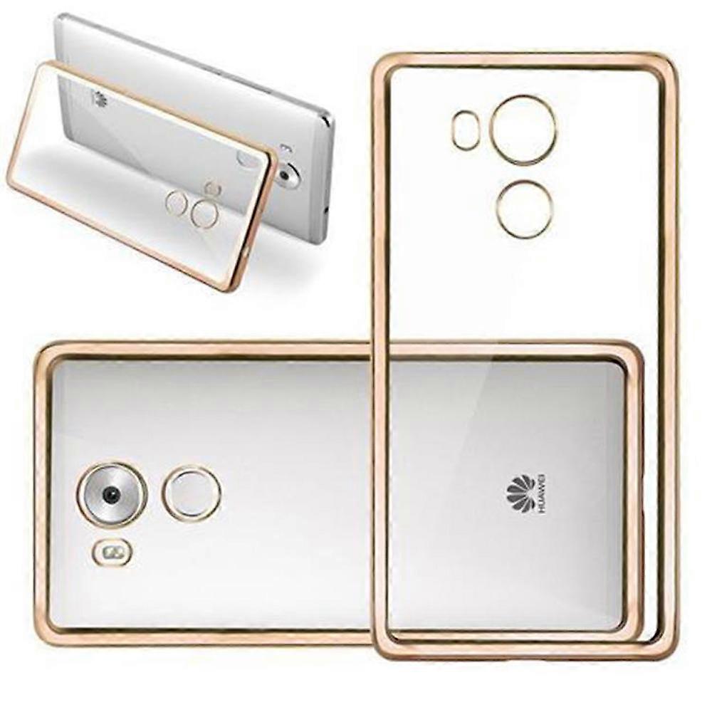 Huawei MATE 8 Protective Case TPU Case - Chrome Look