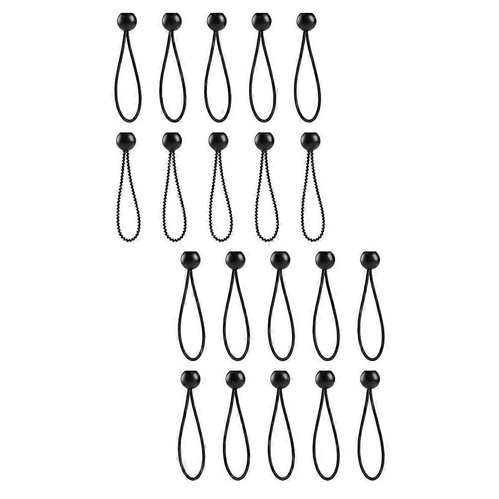Tent Fixing Rope for Outdoor Use 20Pcs Binding Cords Practical Elastic Ropes
