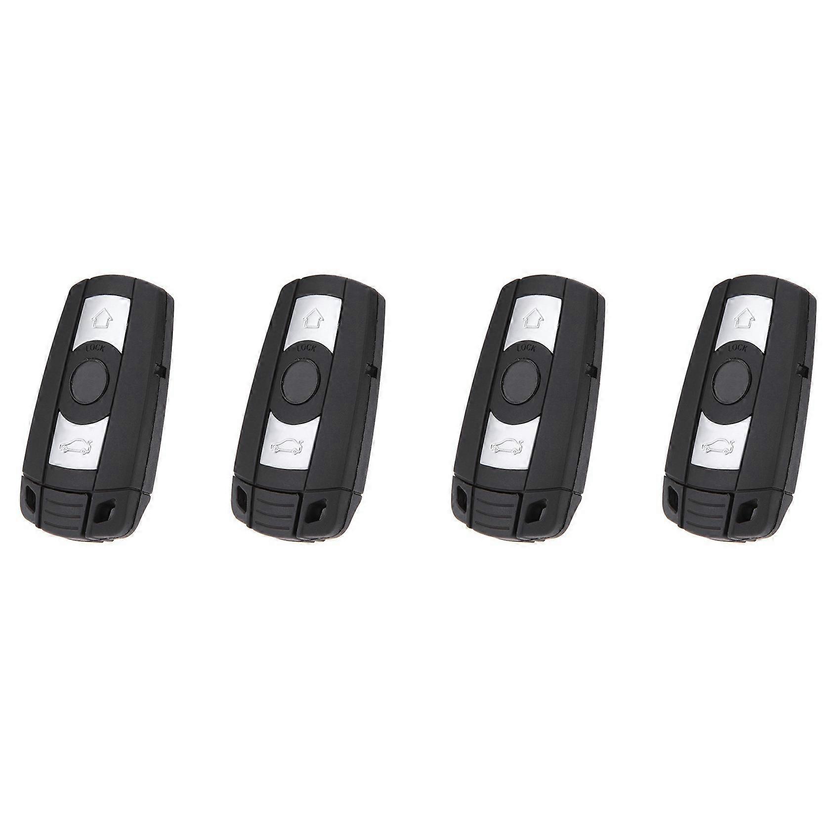 4X Replacement 3 Button Smart Remote Keyless Key Shell Fob Case for BMW 1 3 5 6 7 E90 E93 E92 M3 M5 X3 X5