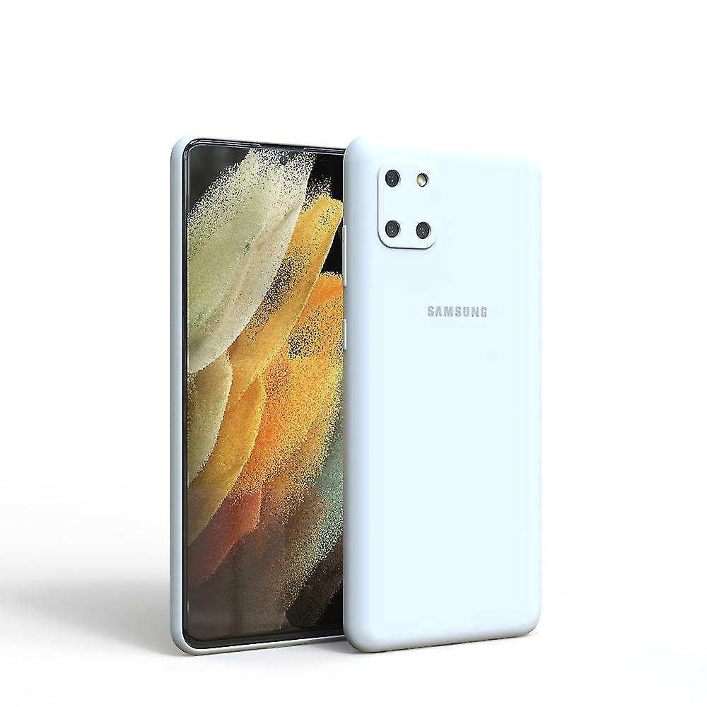 Samsung Galaxy A81 Note10 Lite Case Silky Silicone Cover Soft-tou