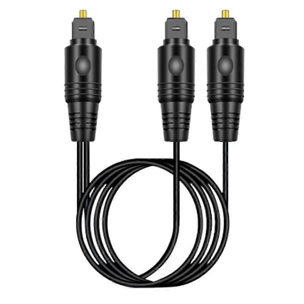 1/2 Digital Audio Fiber Optic Cable Square To Square Digital Power Amplifier Connection Cable Audio Fiber Optic Cable