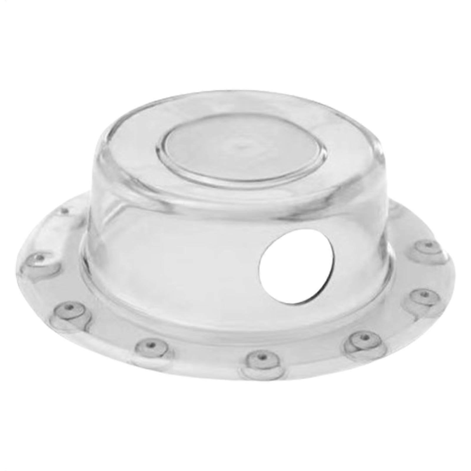 Overflow Stopper Transparent Bathtub Plug 6.1Inch Water Barrier Easy Install SecureFit Drain Cover Leak Prevention
