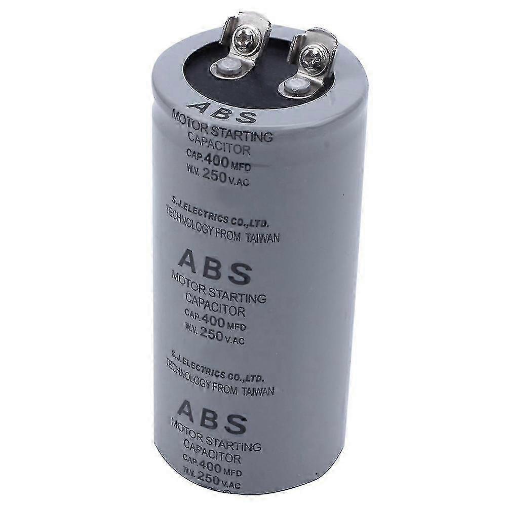 Abs 400mfd 400uf 250v Cylindrical Ac Motor Starting Capacitor