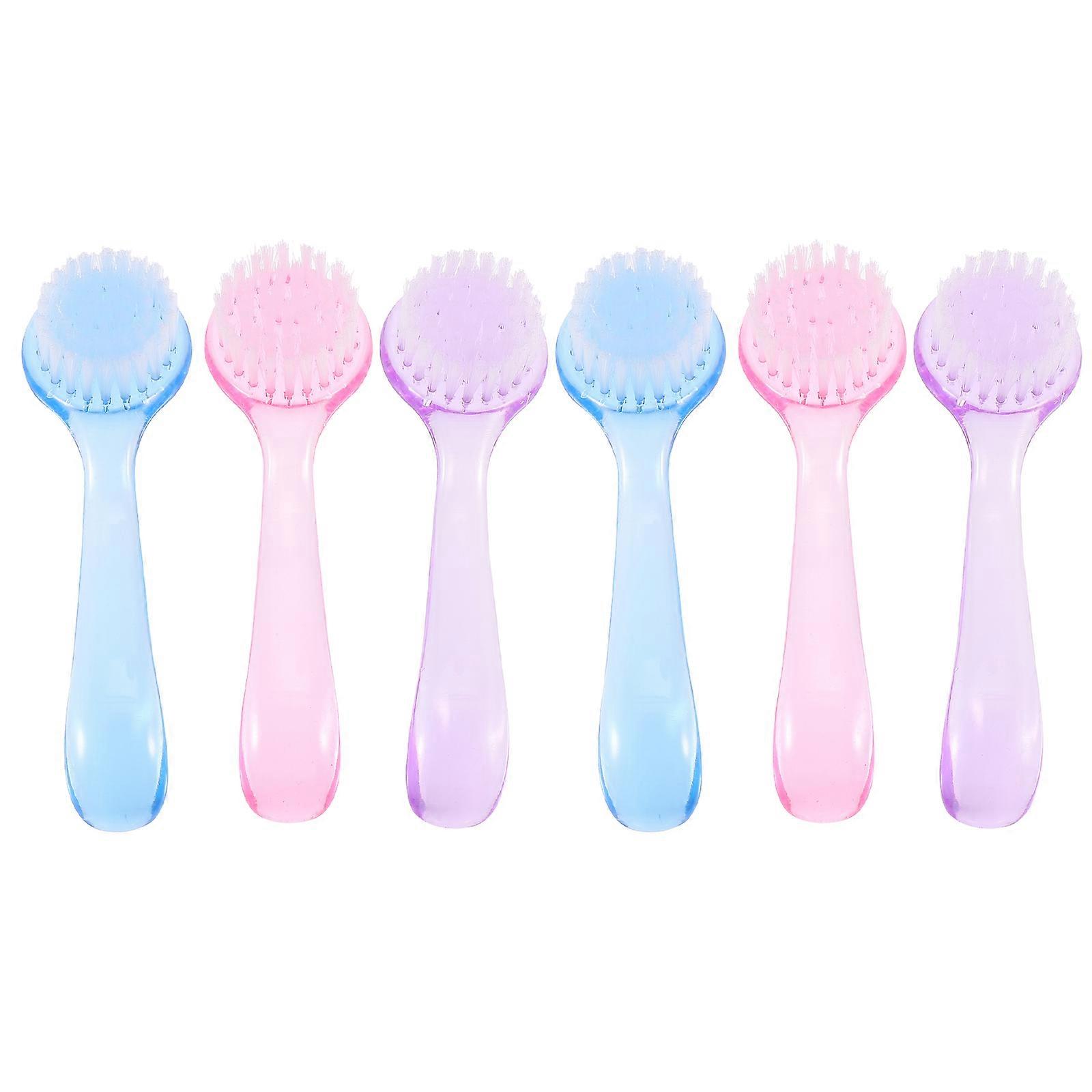 Face Brush Exfoliator for Cleaning Use 18Pcs Assorted Color Brushes
