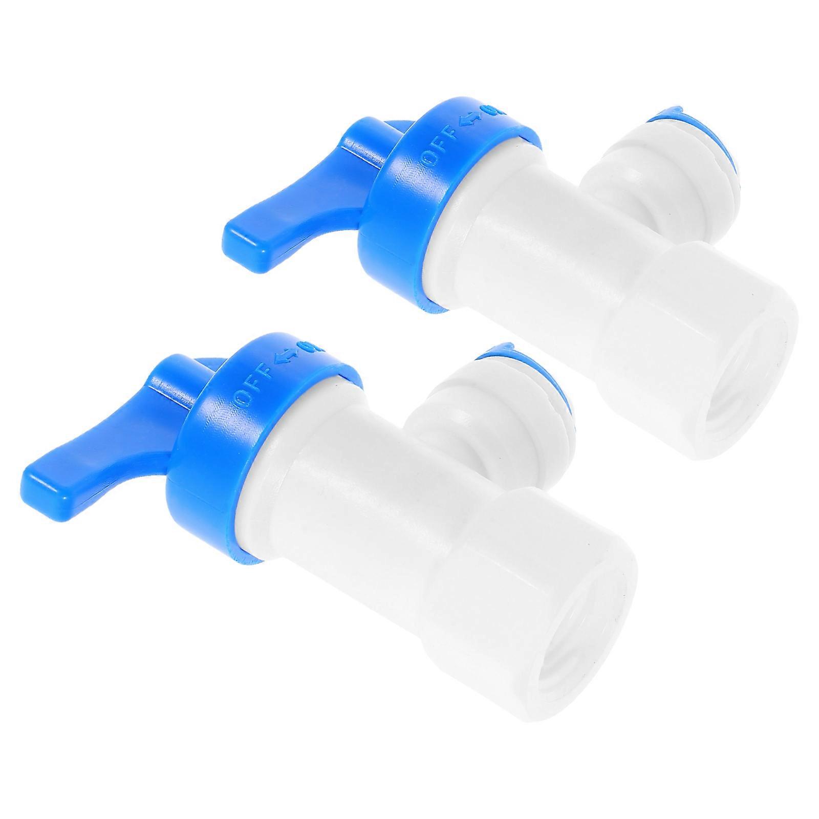 Quick Connect Ball Valve for Reverse Osmosis Water Tanks 2Pcs Pressurized