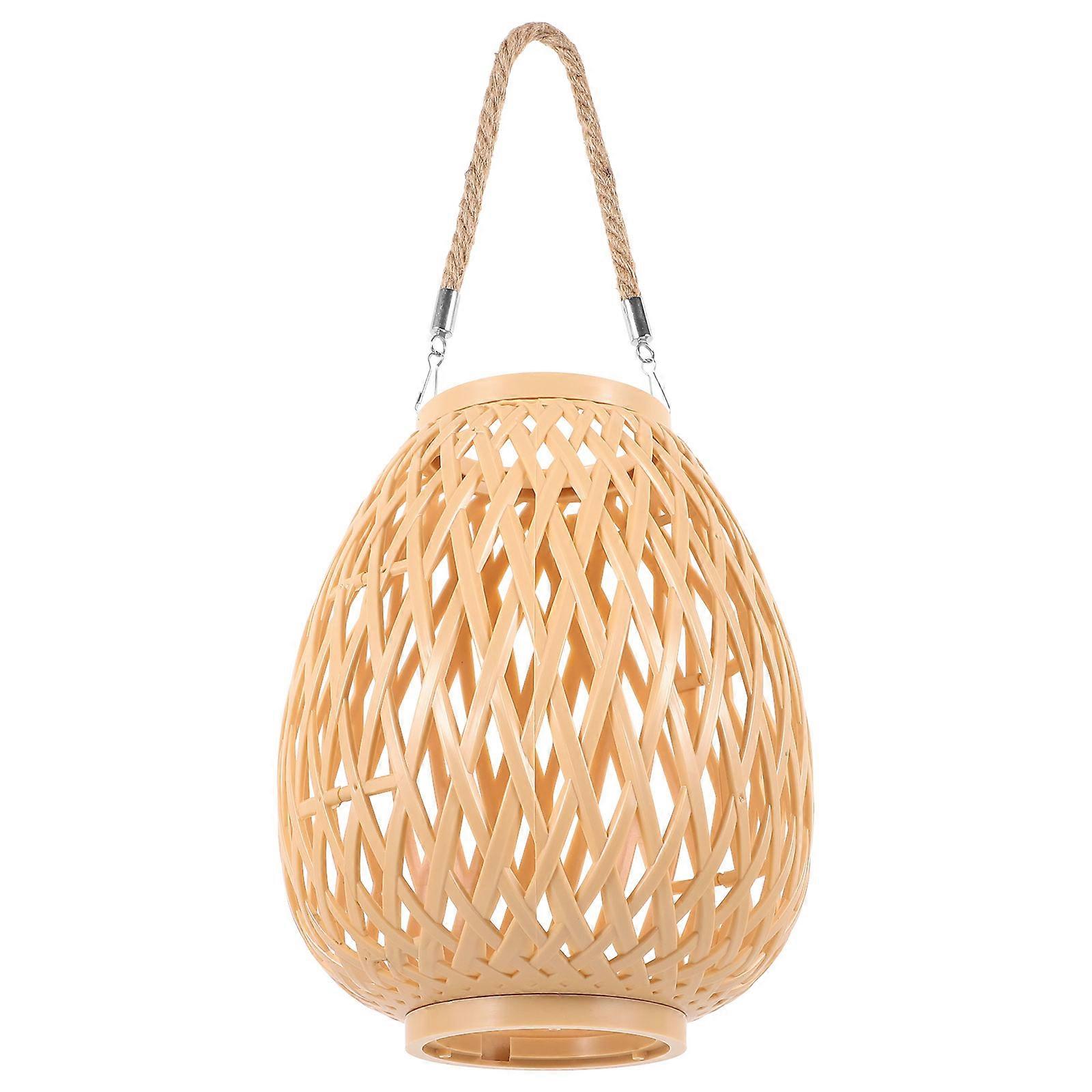 Small Lampshade Woven Lamp Cover for Lamp Use Lantern Making Accessory