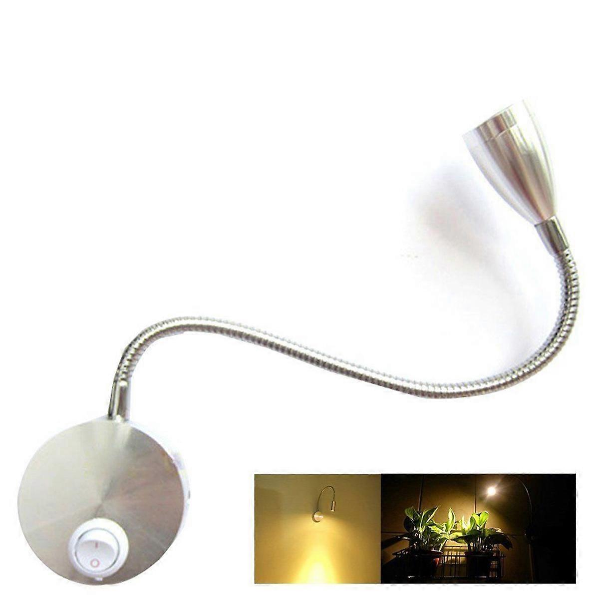 LED Reading Light Wall Lamp Flexible Arm for Lighting Use