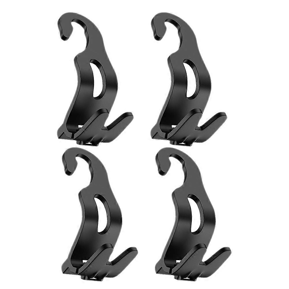 Car Seat Headrest Hook for Car Organization 4Pcs ABS Material Hooks