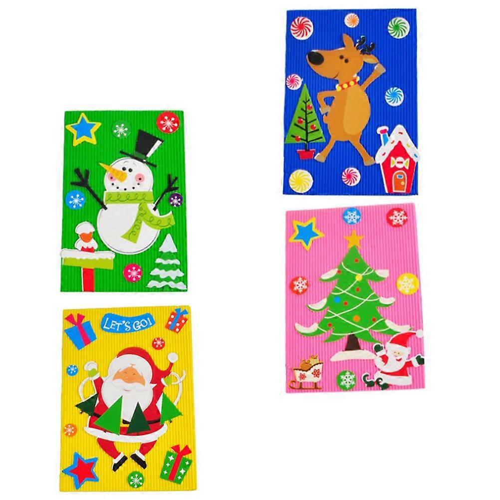 Greeting Cards Making Kit for DIY Projects 12Pcs Assorted Color Handmade Cards