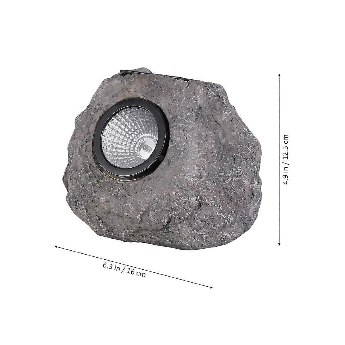 Garden Solar LED Lights Solar LED Stone Lamp for Lighting