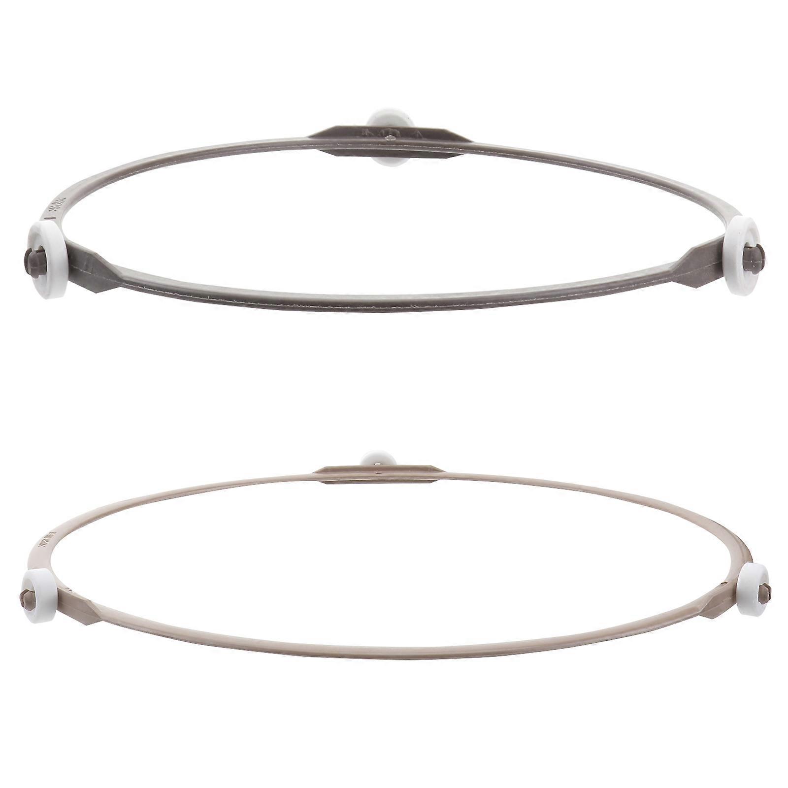 Microwave Glass Turntable Ring for Microwave Oven 2Pcs Accessories Replacement