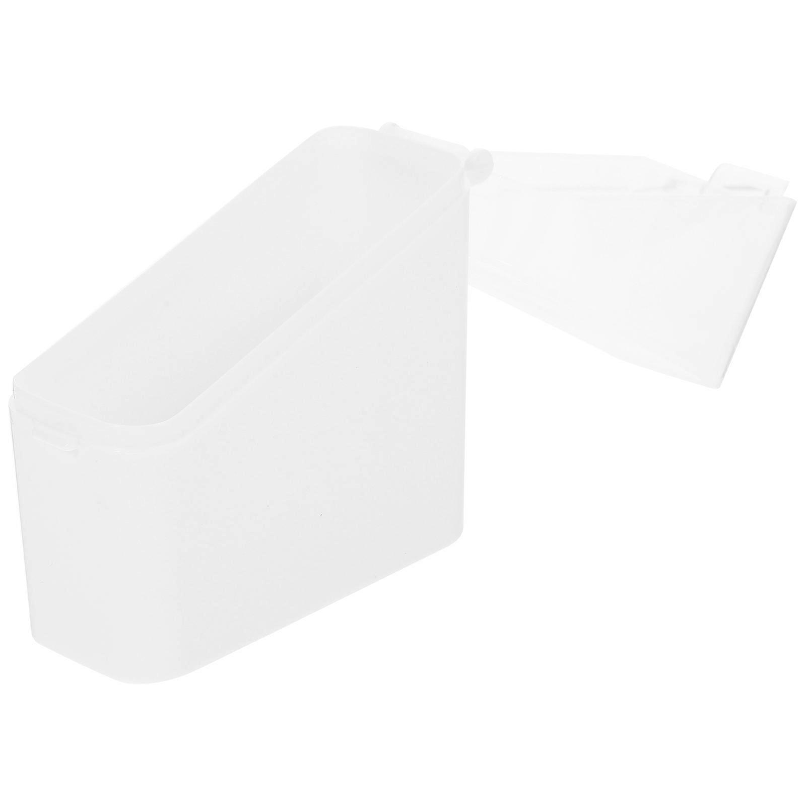 White Reusable Cheese Storage Box for Storage Use Plastic Container