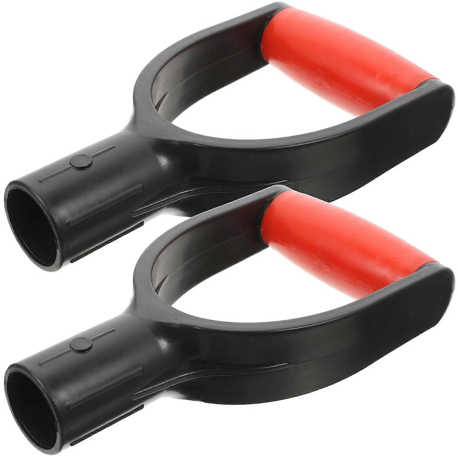 Plastic D-Shaped Handle for Holding Spade Handle 2Pcs Replacement