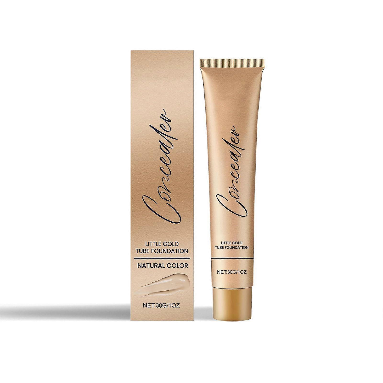 Full Coverage Concealer for Dark Circles Waterproof Long Lasting Moisturizing Khaki Eye Brightener