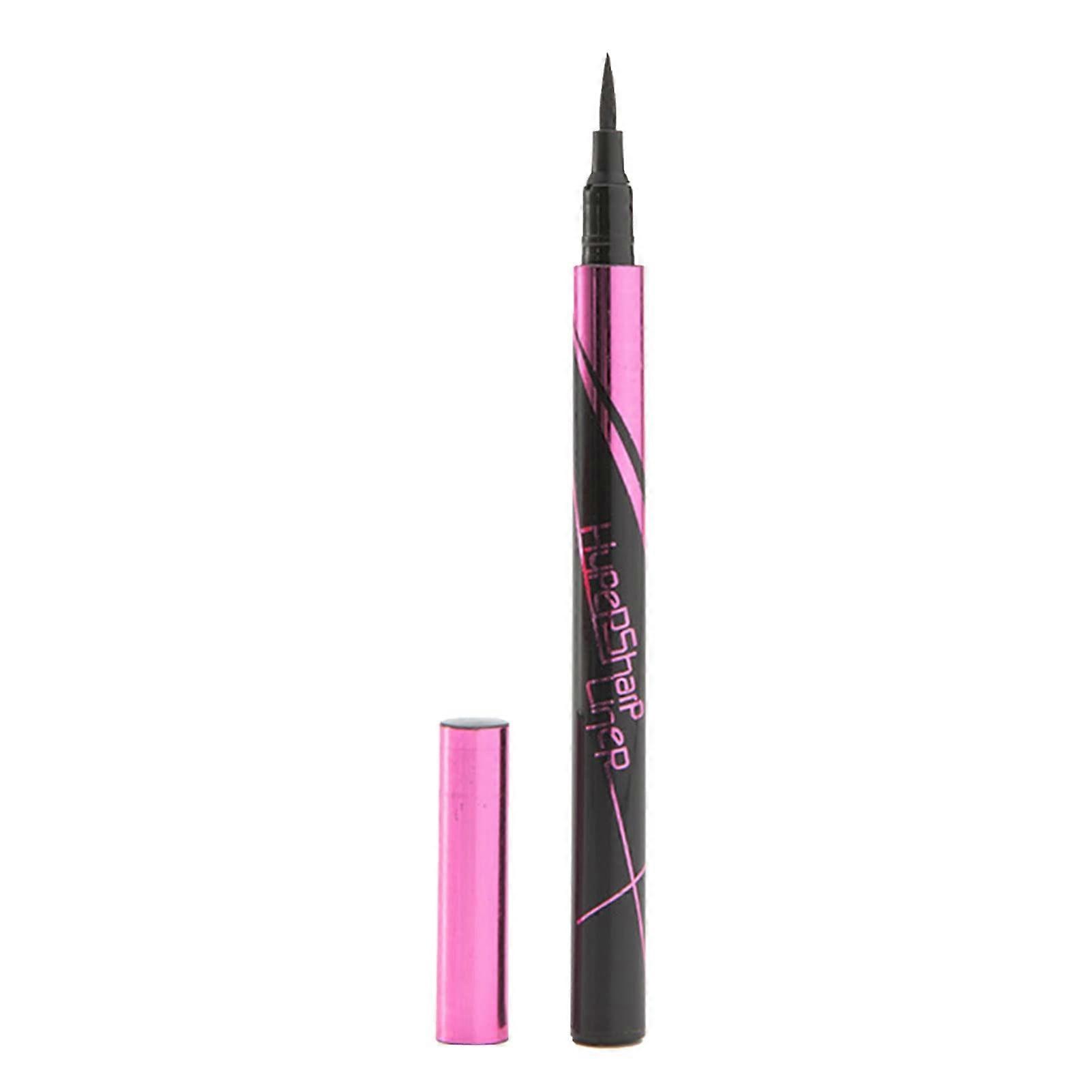 Liquid Eyeliner Waterproof Long Lasting Precision Brush Tip Quick Drying Formula Red Black 7g