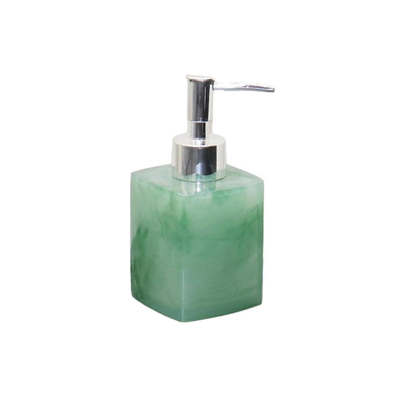 230ml Refillable Liquid Soap Dispenser with Durable Electroplated Pump for Bathroom and Kitchen