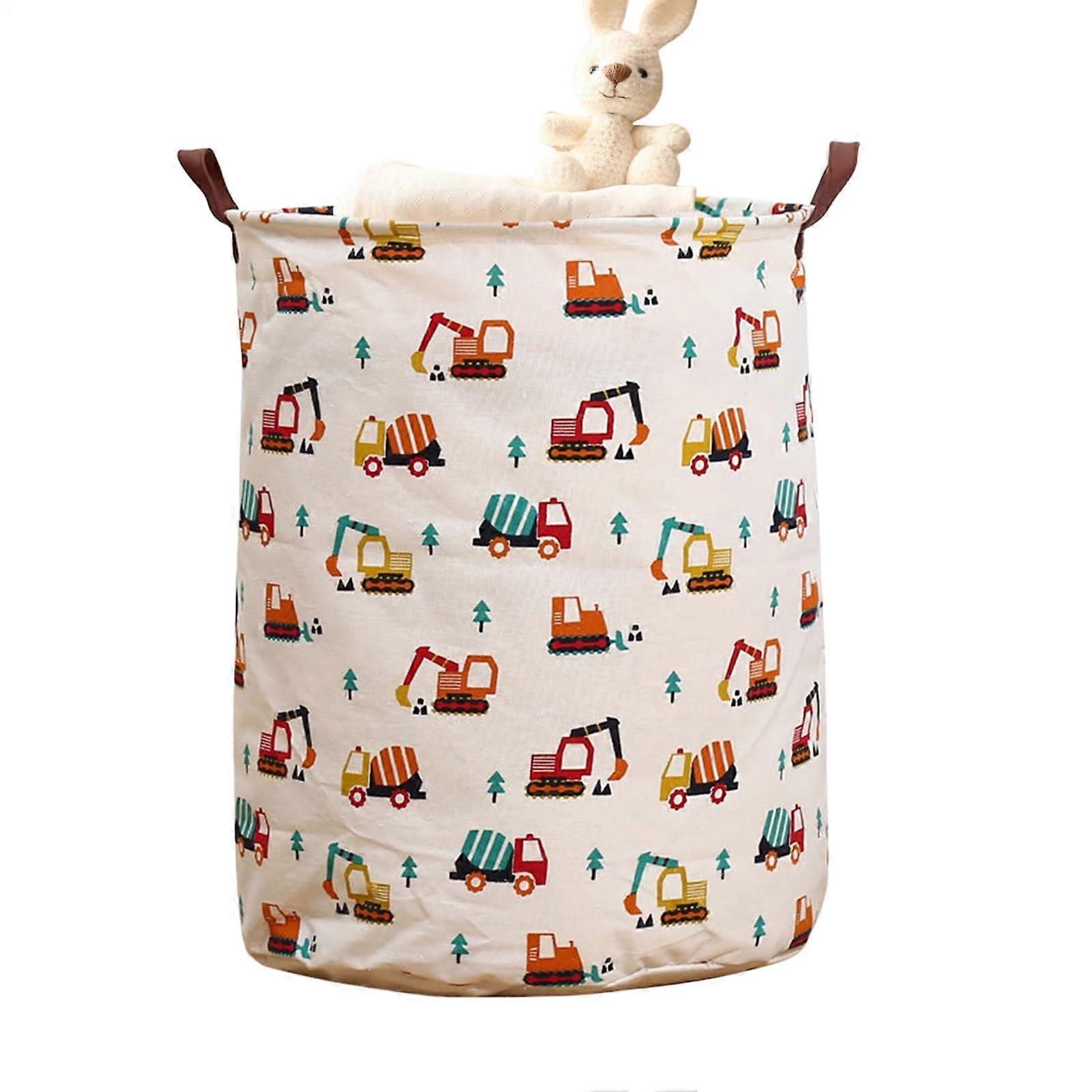 Large Waterproof Laundry Basket with Foldable SpaceSaving Design for Clothes and Toy Storage