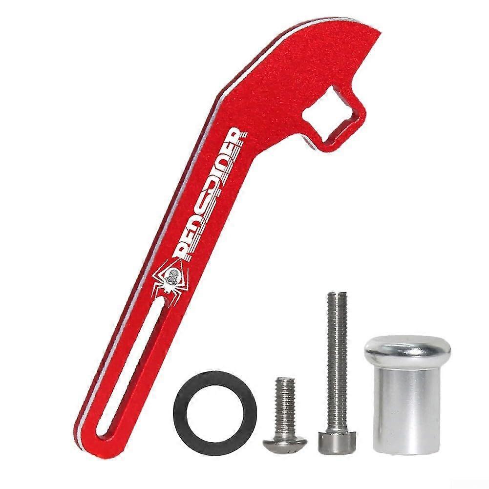 Accessory for NB4 Controller CNC Aluminum OneHand Gaming Adapter with Adjustable Grip  Red