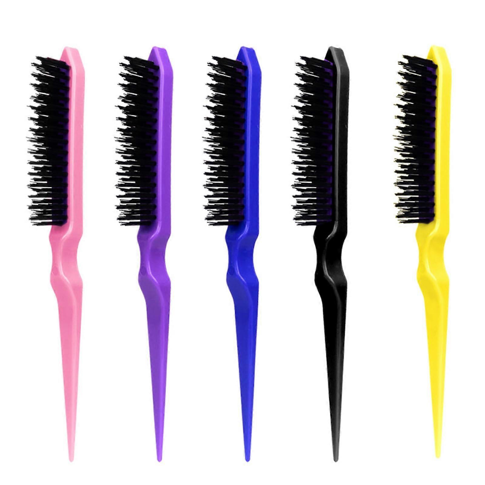DoubleSided Teasing Hair Brush for Quick Volume Boost, Precise Sectioning and Fast Detangling