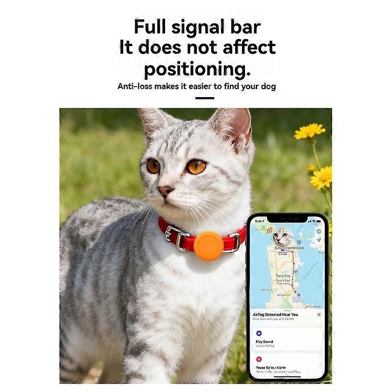 ABKP-Silicone Protective Case For Airtag Waterproof Tracker Protective Case