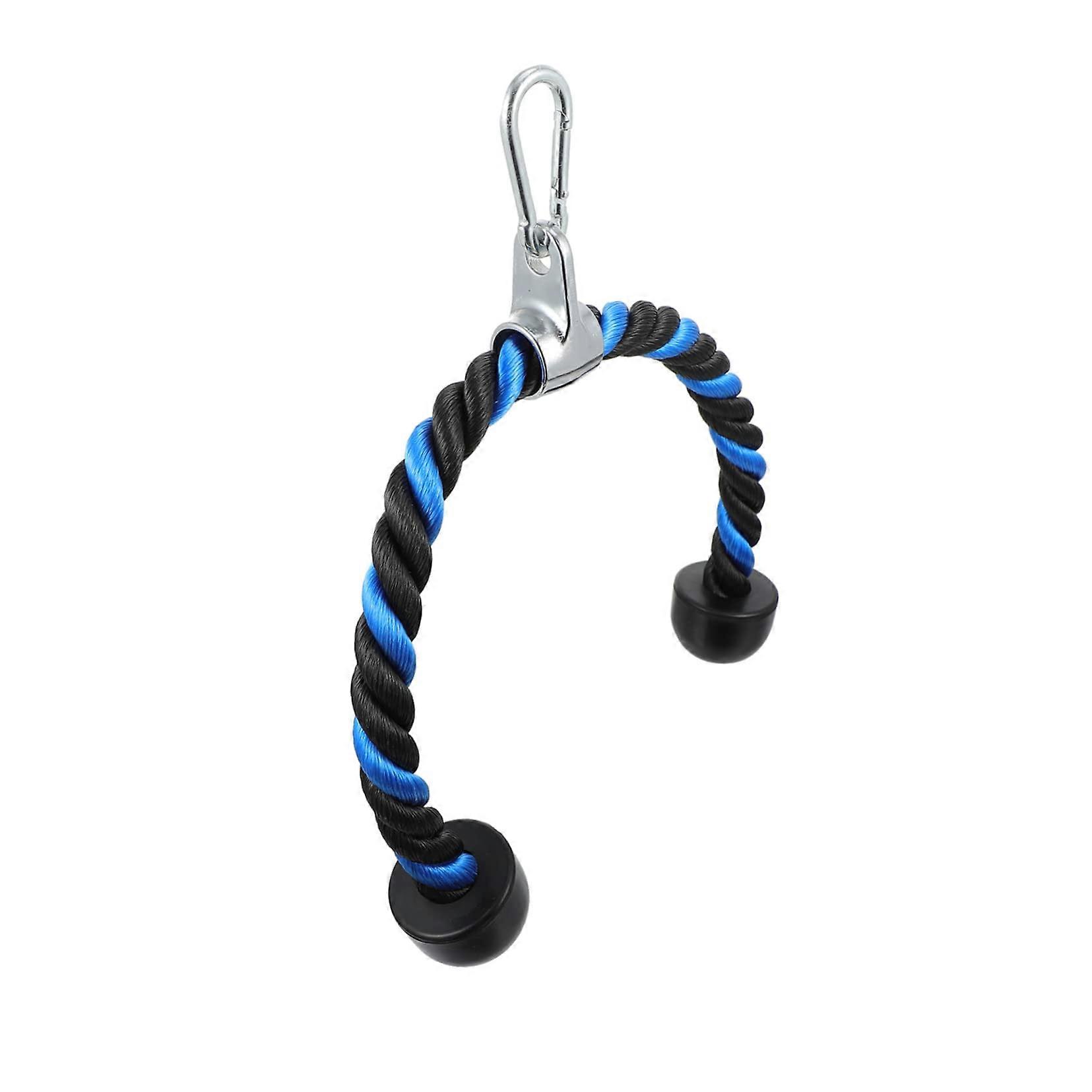 Tricep Rope Cable Machine Attachment with Dual Grip Design for Gym Pull Down Workout