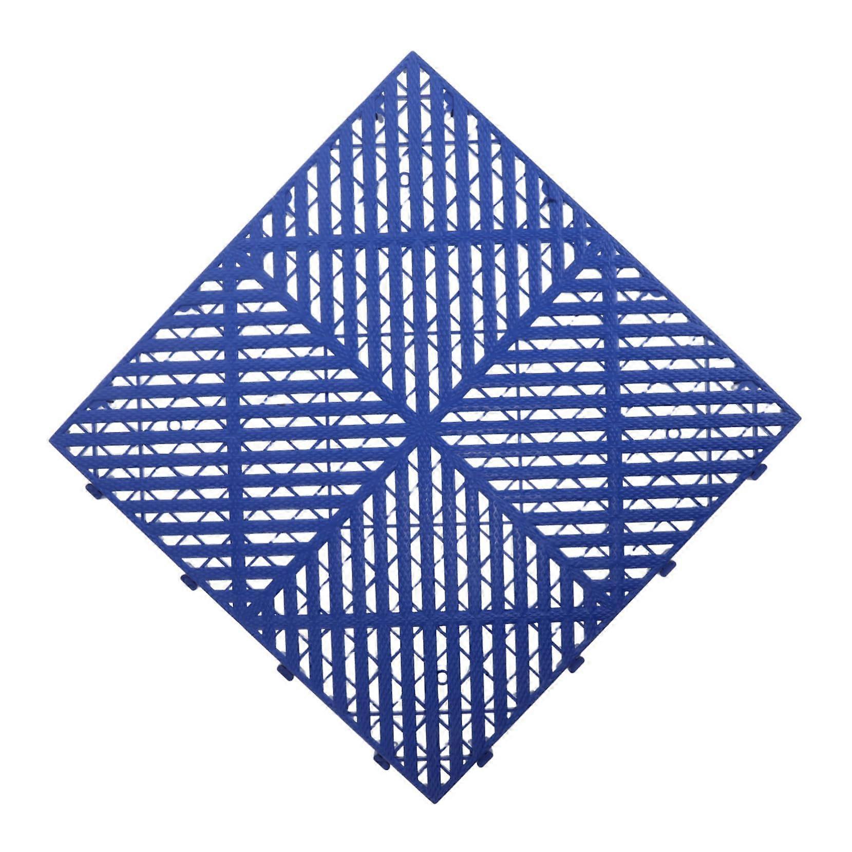 Interlocking Non Slip Floor Mats with Rapid Drainage for Pool Deck, Car Wash and Spa Flooring