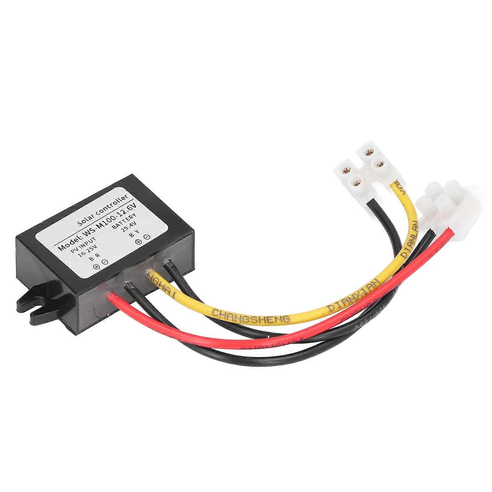 MPPT Solar Charge Controller 100W 12V Waterproof  Efficiency for Lithium and Lead Acid Battery