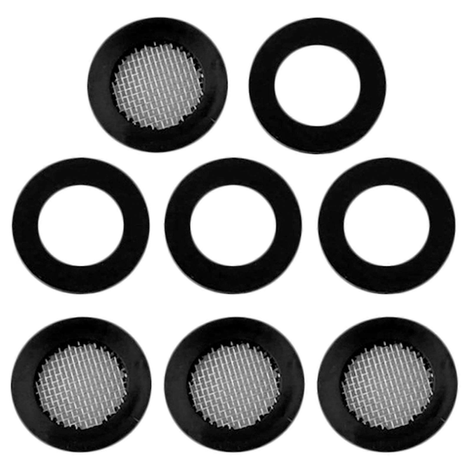 4 Sets Hose Filter Net Washers Gaskets Filter Screen for Bathroom Shower Heads