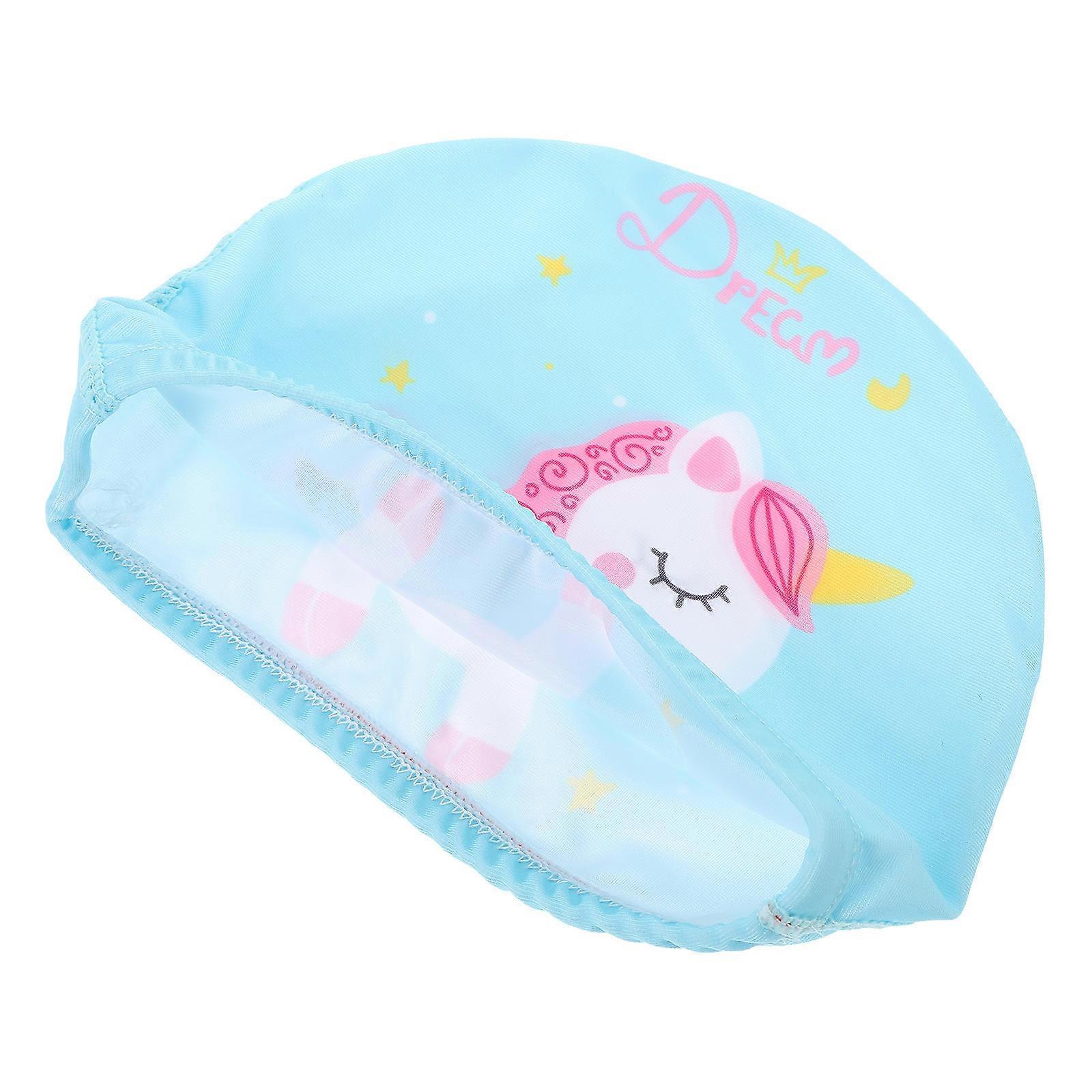 Kids Swim Cap Nylon Swimming Hat for Comfortable Use