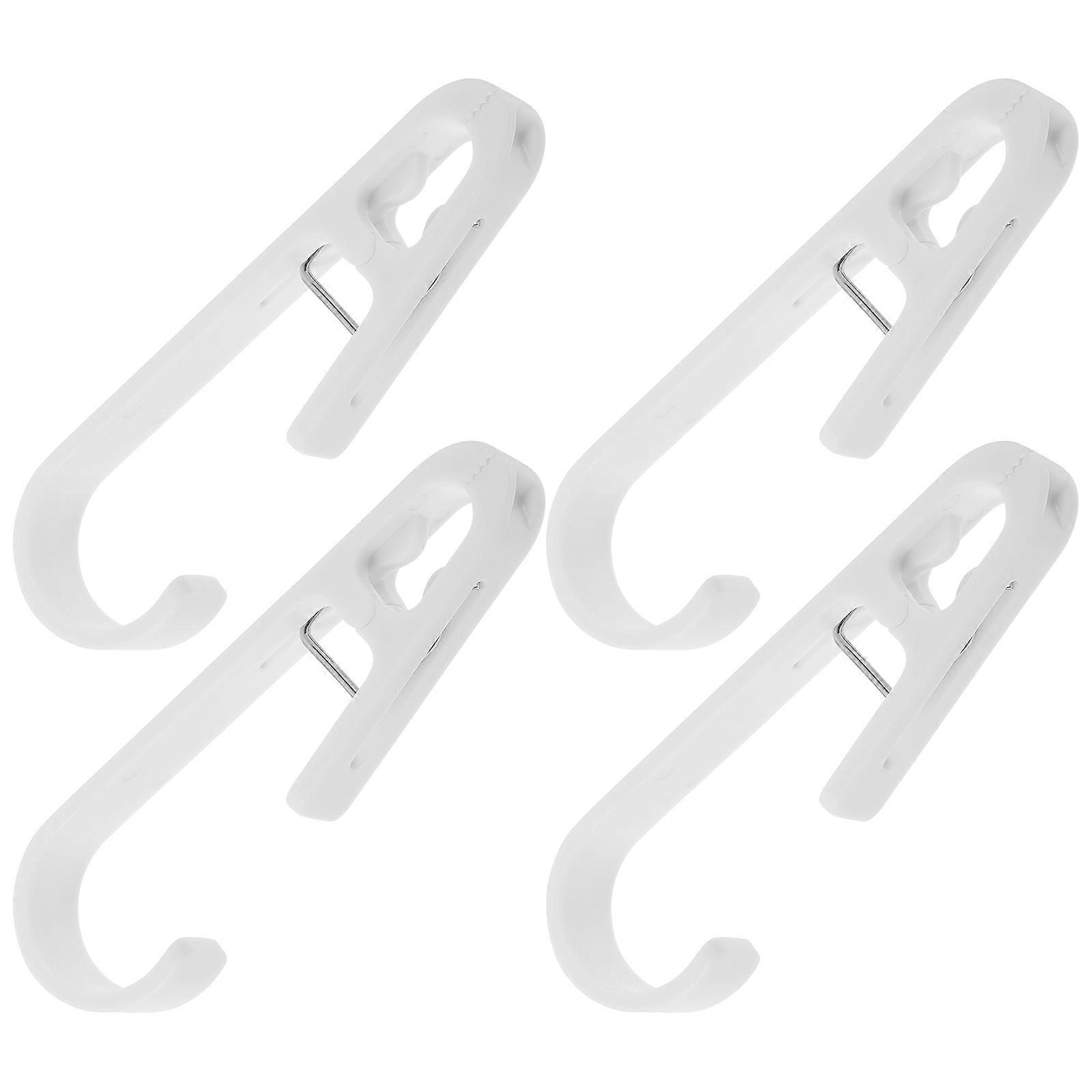 Closet Organizer Hook Clips Multifunctional Bathroom Hanger Clips 16Pcs