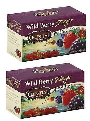 Celestial Kryddor Wildberry Zinger Te 2-pack