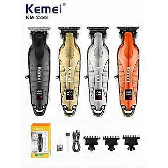 Professionele elektrische haartrimmer, oplaadbaar, geschikt voor kappers, haarknipmachine, hoogwaardige draadloze trimmer voor baarden en baarden, 1 stuk