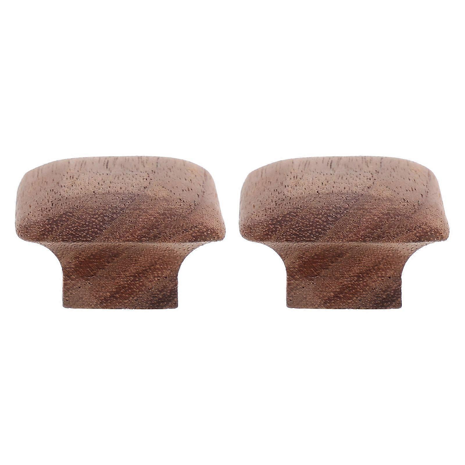 Cabinet Handle Solid Wood Knobs for Home 6Pcs Assorted Color
