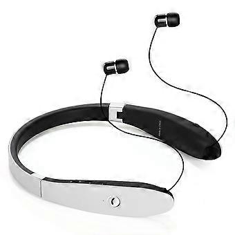 SX-991 Draadloze Sport Nekband Opvouwbare Telescopische Bedrade Bluetooth 5.0 Stereo Oordopjes Hoofdtelefoon met Microfoon A