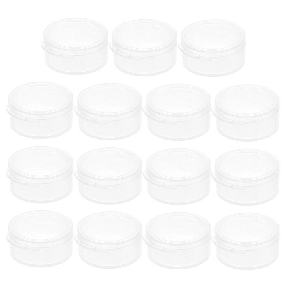 Ear Plug Carry Case Transparent Plastic Box for Use 75Pcs