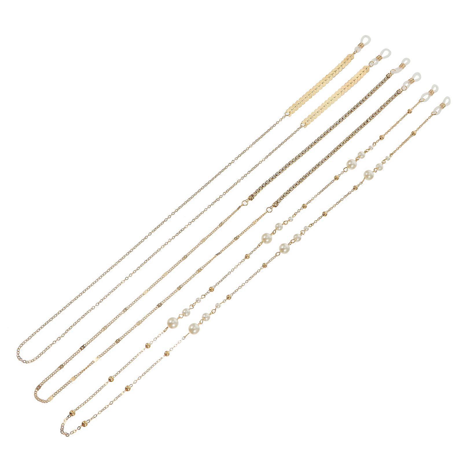 Versatile Glasses Chain for Outdoor Use 3Pcs Face Mask Chains