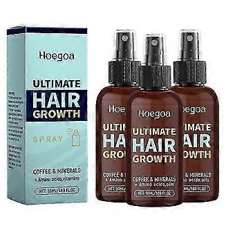 Hair Growth Spray Deeply Nourishing Repair Damaged Hair 50ml Easy Use No Rinse