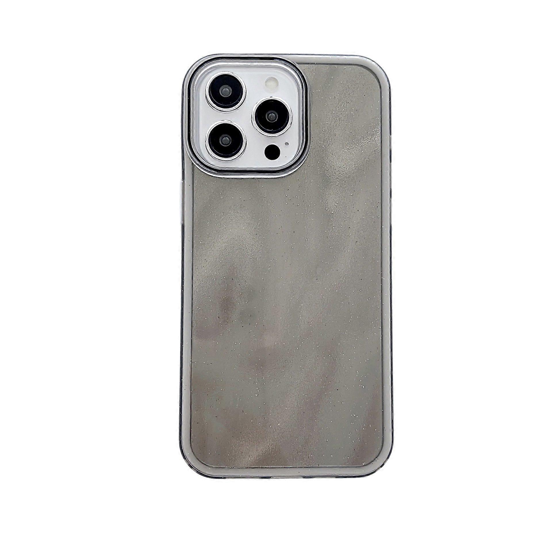 Case for iPhone 13 Pro Max Liquid Sand Wave Texture Black