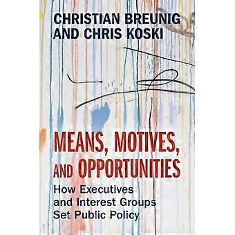 Means Motives And Opportunities - Christian Breunig - Paperback - en Book