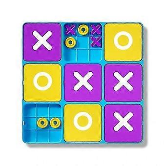 Ultimate Tic-Tac-Toe Game Board Games For Family Game Night Mind Challenging Cross-Board Game for Kids Adults-MED